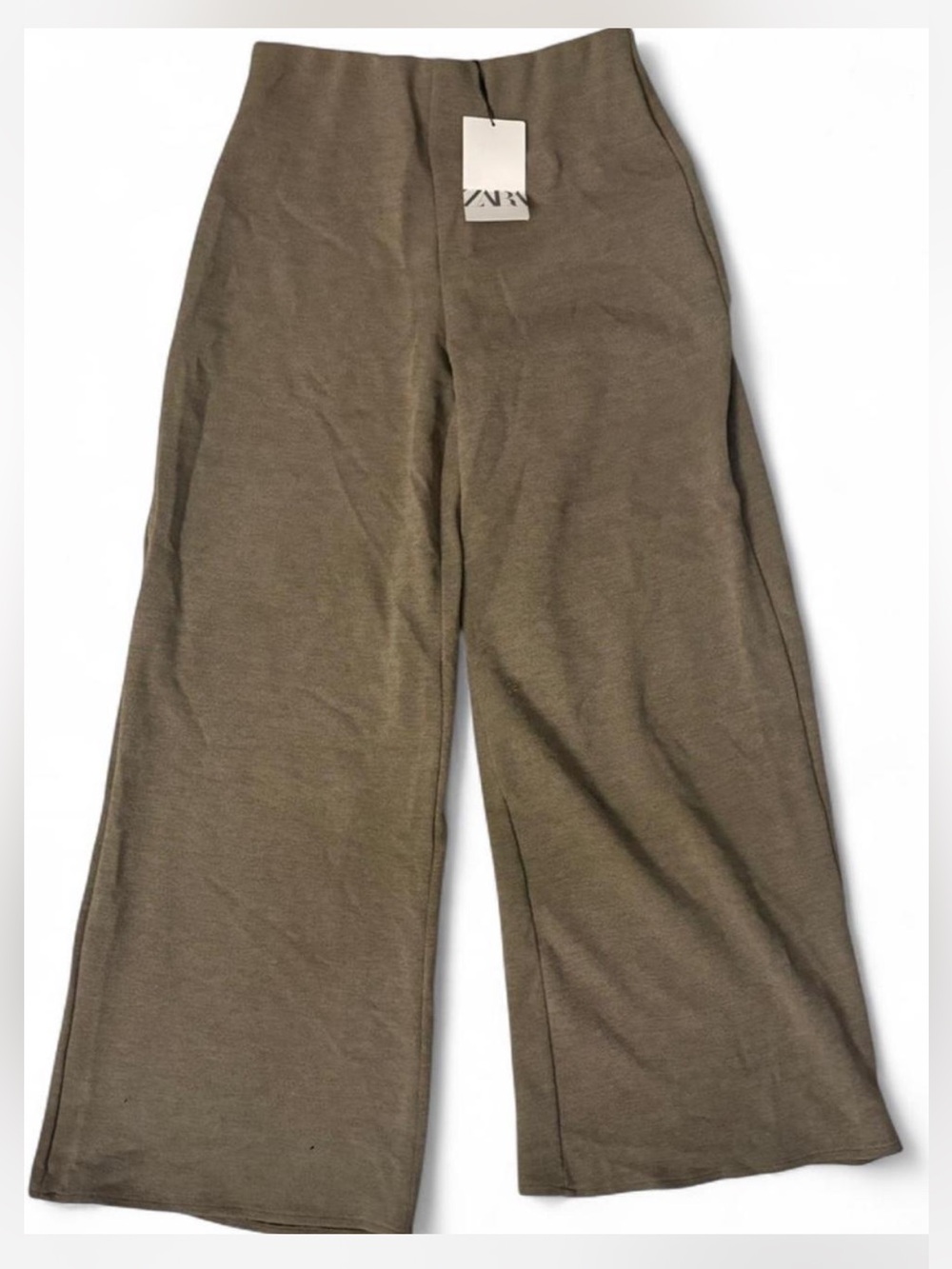 Zara  Wide-Leg Knit Pants